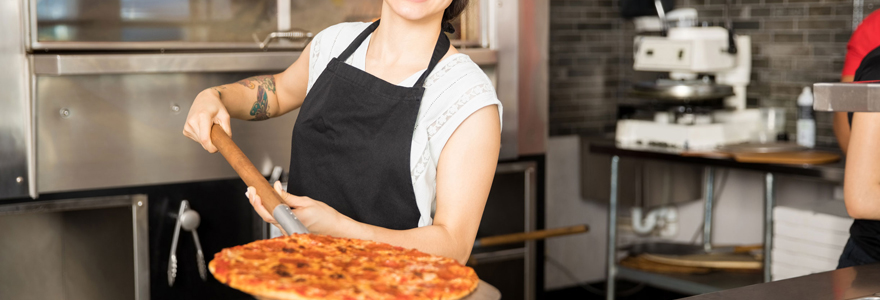 pizza en bois